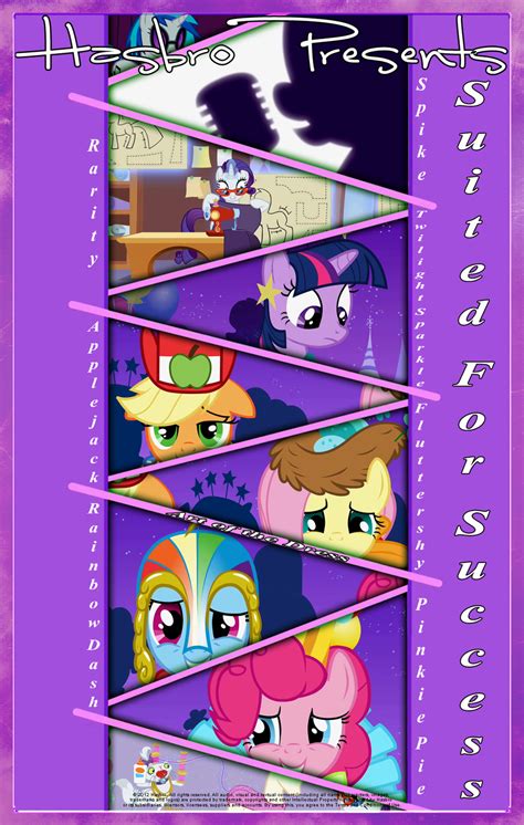 Mlp Suited For Success Movie Poster By Pims1978 On Deviantart