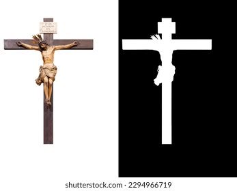 Jesus Christ On Cross Sign Latin Stock Photo 2294966719 | Shutterstock