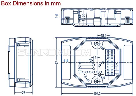 Industrial DIN Rail Enclosure [3699] : Sunrom Electronics/Technologies