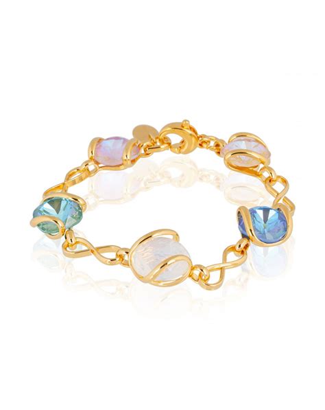 Bracelet Marazzini Cristal Swarovski Bubble White Opal Marazzini