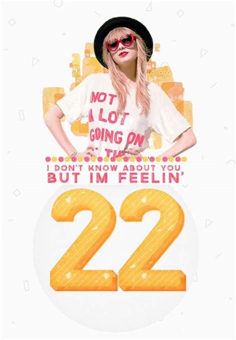 22 Taylor Swift