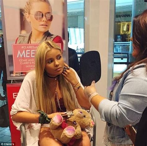Claire's reveals it has pierced 100 million ears | Daily Mail Online