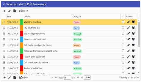 Drag And Drop Row Sorting Effortlessly Php Grid Solution