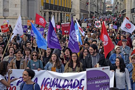 Manifesta O Nacional De Mulheres Promovida Pelo Mdm Lisboa Partido