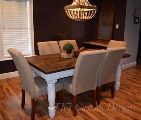 Buy A Handmade Custom Dining Room Table Made To Order From TKJ Custom