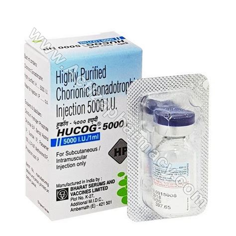 Hucog Iu Injection Packaging Type Box Packaging Size Ml In