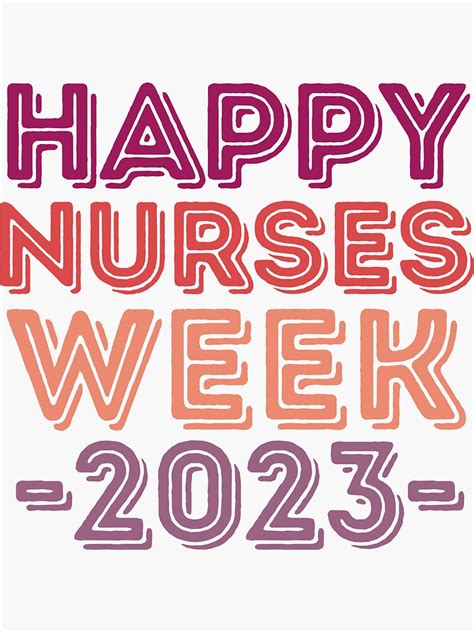 Happy Nurses Week 2023 National Nurses Day 2023 Retro Vintage