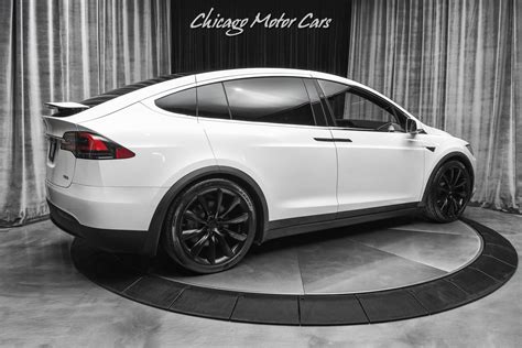 Used Tesla Model X D Suv Pearl White Multi Coat Seat Config