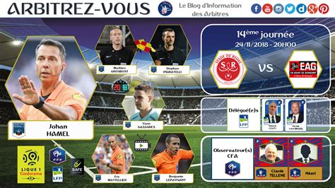 FFF LFP LIGUE 1 DÉSIGNATIONS ARBITRES Journée 14 23 24 25 11