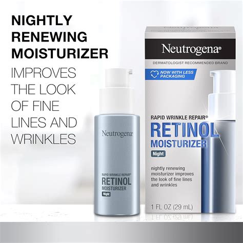 Neutrogena Crema Hidratante De Noche Antiarrugas Rapid Wrinkle Repair