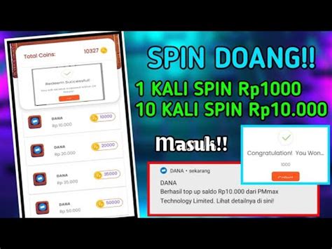 DAFTAR LANGSUNG TARIK Rp10 000 APK PENGHASIL DANA MODAL SPIN RODA AJA