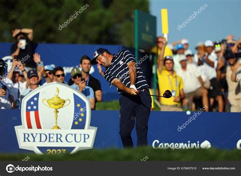 Rome Italy 2023 Scottie Scheffler Fourball Matches Ryder Cup 2023 ...