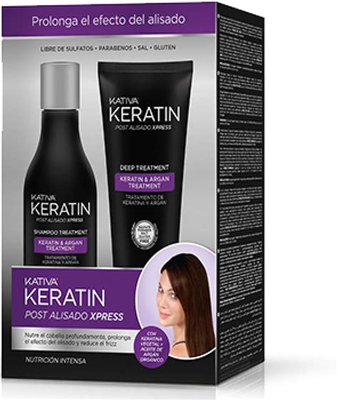 Kativa Keratin Post Alisado Xpress Shampoo Y Tratamiento Amazon