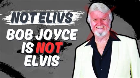 Pastor Bob Joyce States HE IS NOT Elvis Presley YouTube