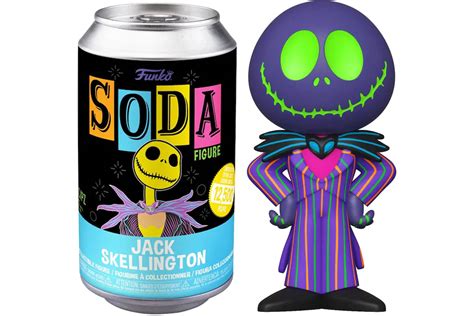 Funko Soda The Nightmare Before Christmas Black Light Jack Skellington