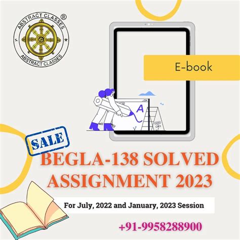 IGNOU BEGLA 138 Assignment Solution 2022 2023 BAG Reading