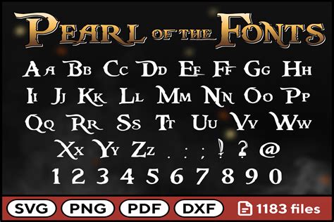 Carib Font Svg Png Pdf Dxf Alphabet Graphic By Fromporto · Creative Fabrica