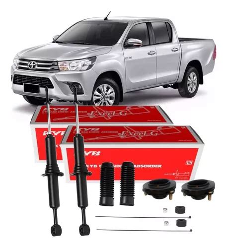 Par Amortecedor Dianteiro Toyota Hilux 2005 2016 Kyb Kits