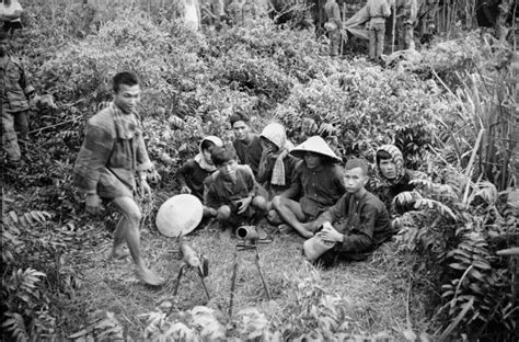 Viet Cong Prisoners At Binh Hung Photograph Wisconsin Historical