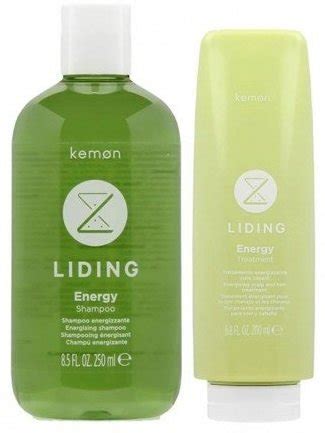 Kemon Kit Liding Energy Shampoo 250ml Treatment 200ml Cura Della Cute