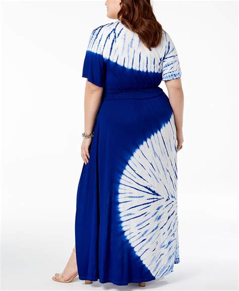 Inc International Concepts Inc Plus Size Tie Dyed Maxi Dress Created For Macys Macys