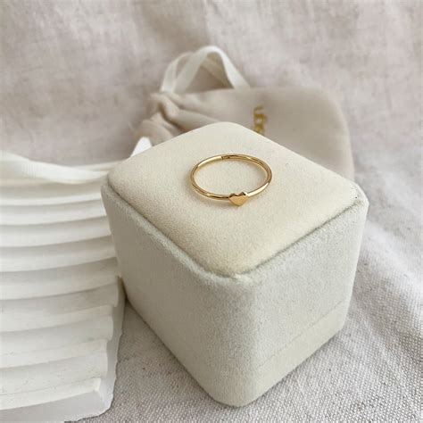 Anillo Heart Oro De Kilates Sumaq Design