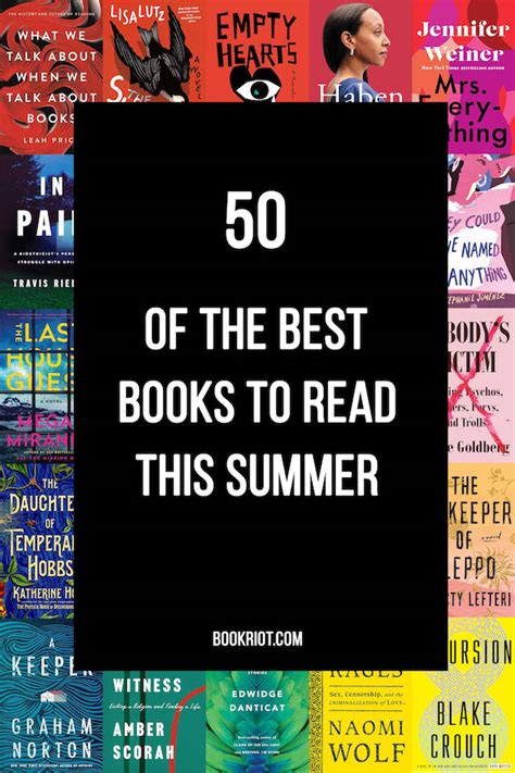 50 Of The Best Books To Read This Summer Book Riot