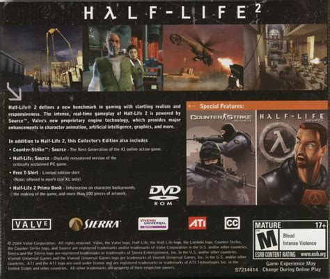 Half Life 2 Collectors Edition Cover Or Packaging Material Mobygames