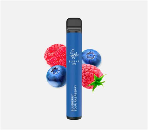 Elfbar 600 Nikotinfrei Blueberry Sour Raspberry Kaufen Glimp