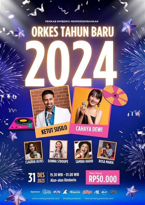 Template Canva Desain Poster Konser Musik Dangdut In 2024 Flyer