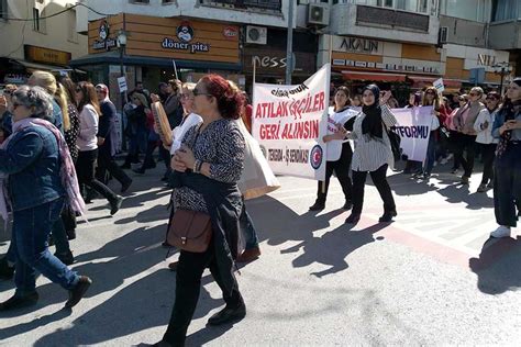 8 Mart 2019 Krize şiddete eşitsizliğe karşı kadınlar sokakta Ekmek