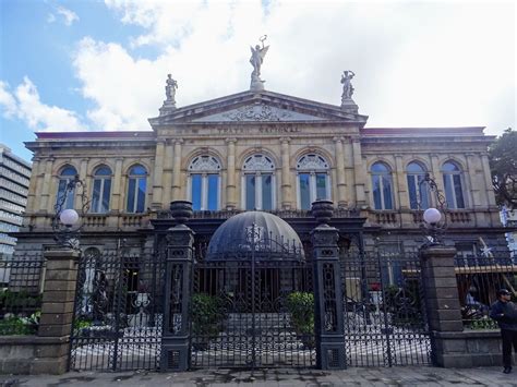 Costa Rica The National Theatre Of San Jose Hop On My Journey