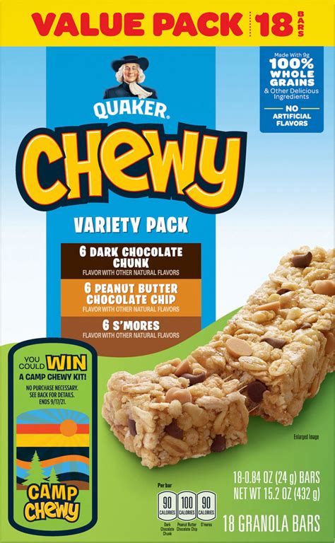 Quaker Chewy Granola Bars Chewy Variety Pack Value Pack Main