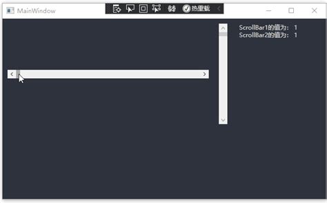 Wpf Scrollbar Wpf Scrollbar Csdn