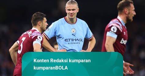 Hasil Liga Inggris Haaland Ukir Rekor Man City Hajar West Ham Balik