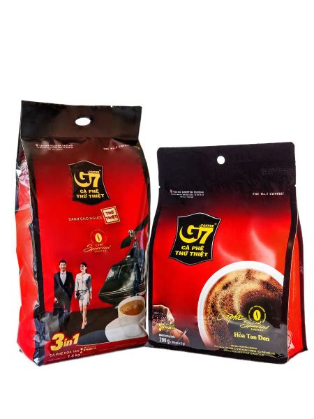 Характеристики Растворимый кофе Trung Nguyen G7 черный Pure Black (100 ...