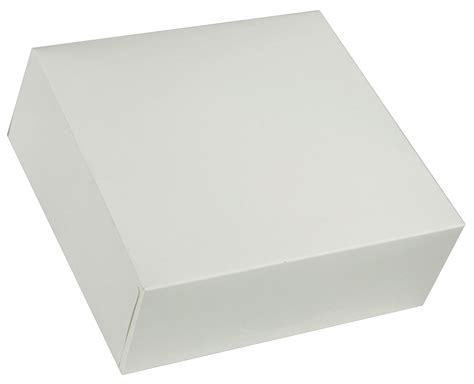 Caja Cuadrada Cart N Blanco Con Tapa Integrada X X Cm Uds Pack Food