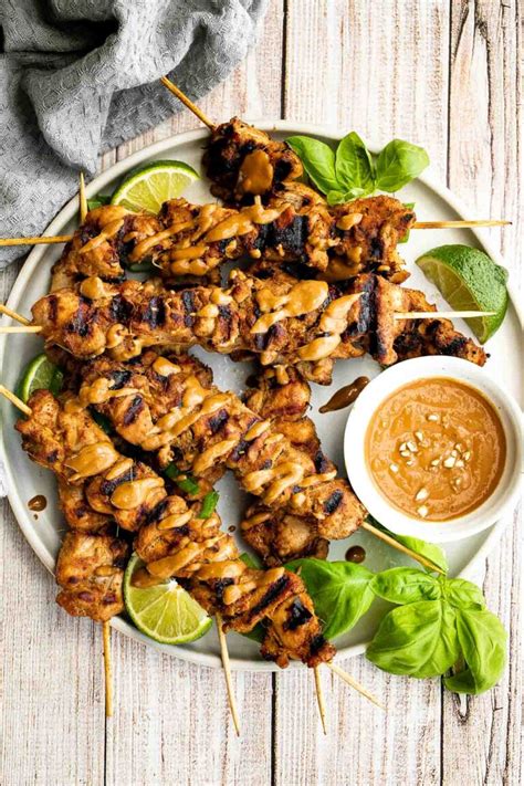 Lemongrass Chicken Skewers Ahead Of Thyme