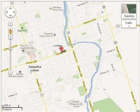 Map of Pantry Shelf Fine Foods in Lindsay, Ontario Fine Food, Lindsay ...