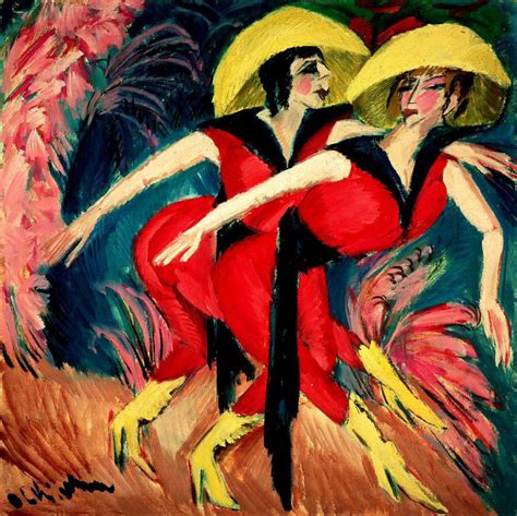 Ernst Ludwig Kirchner grande pintor expressionista alemão ArtOut