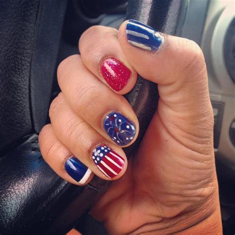 55 Amazingly Patriotic 4th July Nail Art Ideas