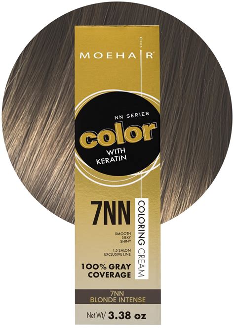 Mua MOEHAIR 7NN Permanent Hair Color Blonde Intense Hair Color For 100 Gray Coverage