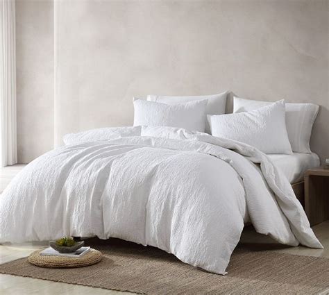 Lucette 3 Piece Cotton Comforter And Shams Set Pottery Barn