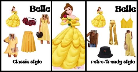 Disneybound Belle Casual