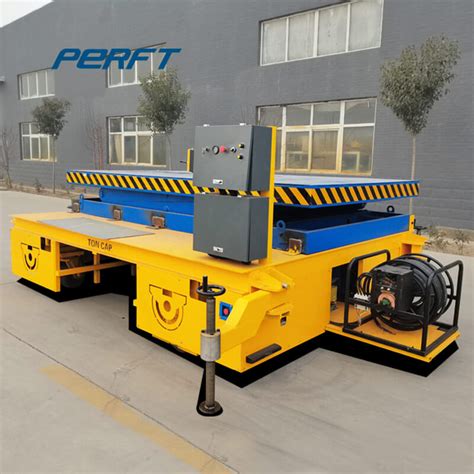 Ton Trackless Transfer Platform Handling Vehicle For Heavy Industry