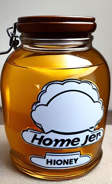 Premium Photo Honey Jar