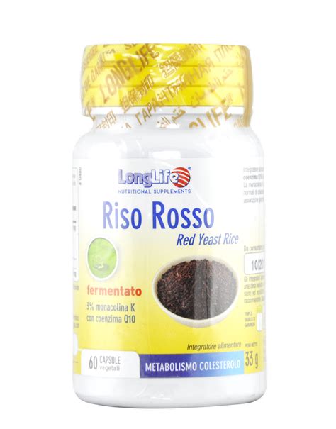 Riso Rosso Fermentato Di LONG LIFE 60 Capsule Vegetali