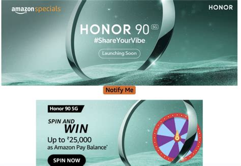 Honor 90 Amazon India availability confirmed, landing page goes live