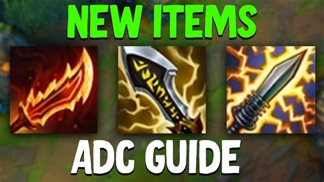 New Adc Mythic Items Guide Youtube