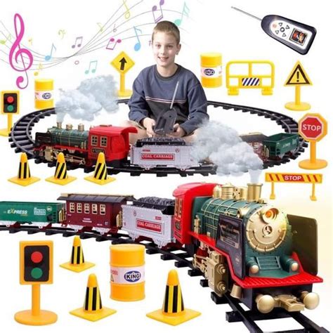 No L T L Commande Trains Lectriques Jouets Avec Vapeur Son Lumi Re